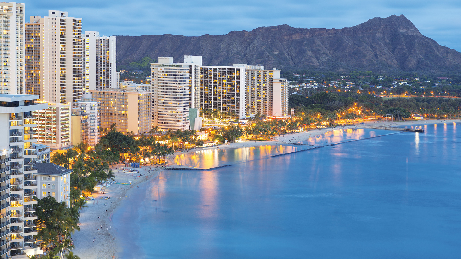 Honolulu skyline